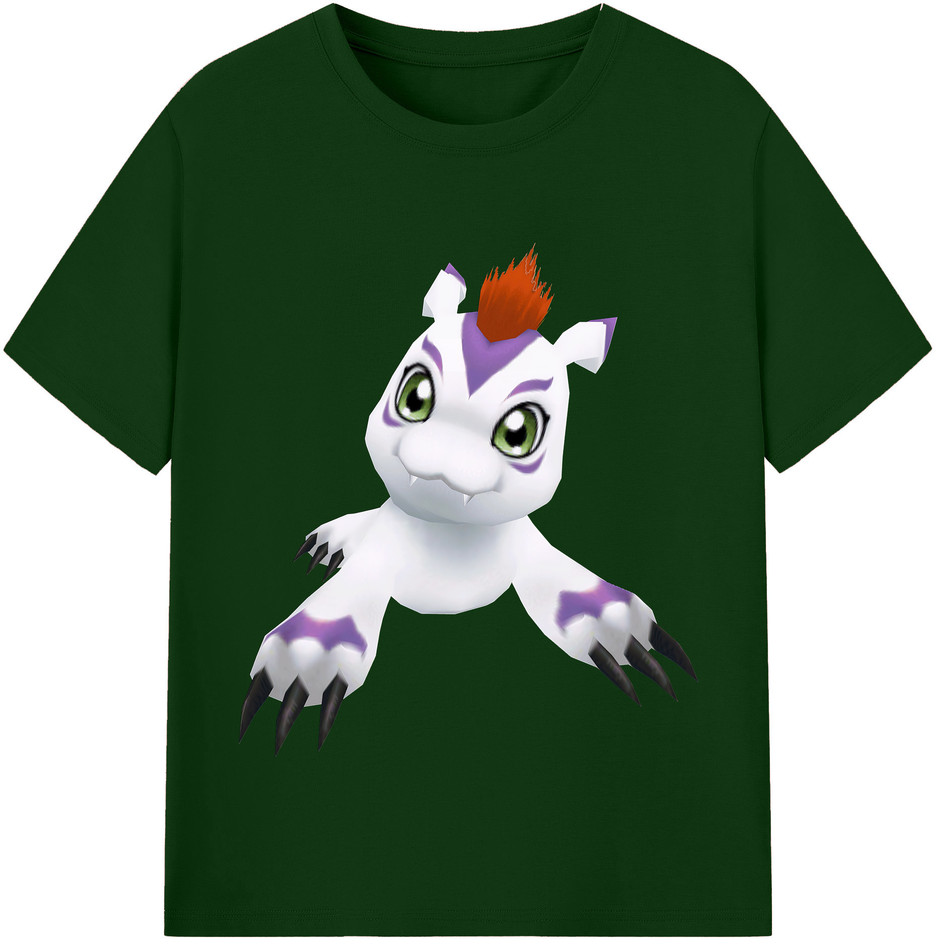 （画像用） Digimon デジタルモンスター/デジモン 綿100％半袖Tシャツ（フロントプリント）